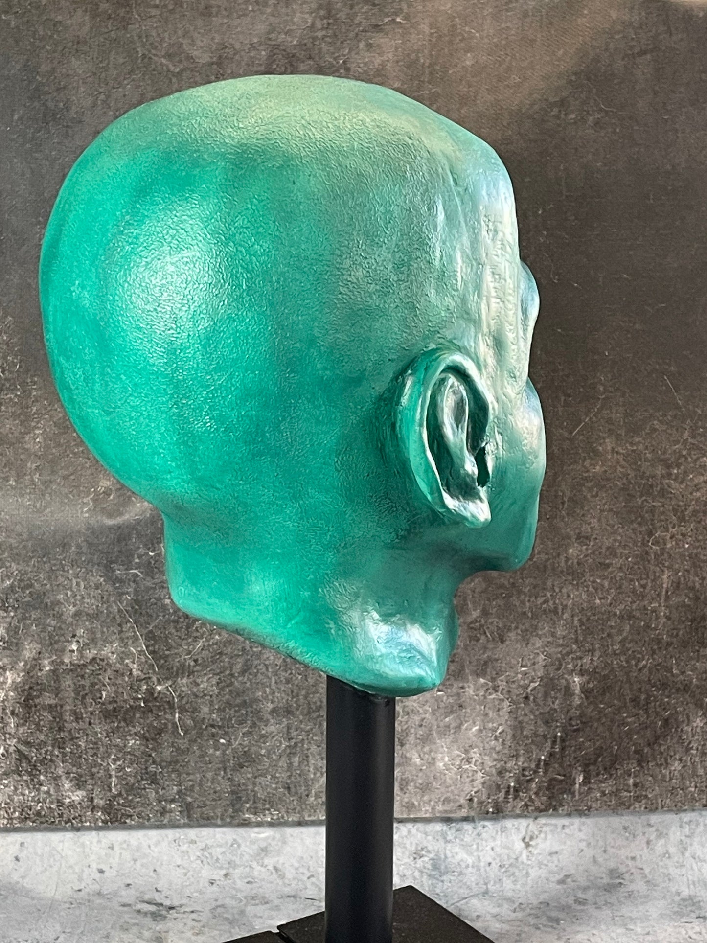 Sculpture du Seigneur des Ténèbres - Version Bronze et Or - Edition Limitee - Sculpture Pop Art En Argile